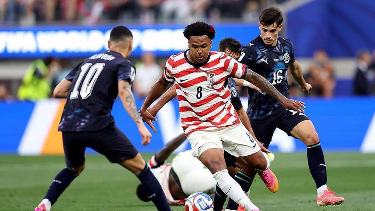  The midfield became Weston McKennie's personal dance floor on Friday. | Alex Livesey - FIFA/FIFA/Getty Images 
