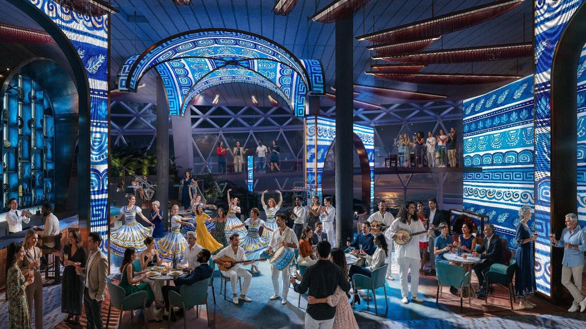  The Opa Festival is one of four European-inspired festivals featured on Celebrity Xcel's Mediterranean cruises. 