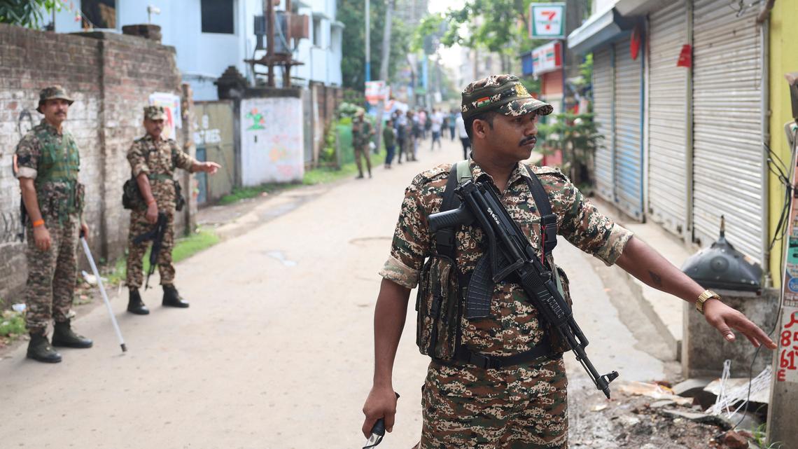 Hundreds arrested after post-poll violence kills at least three in Indian state 