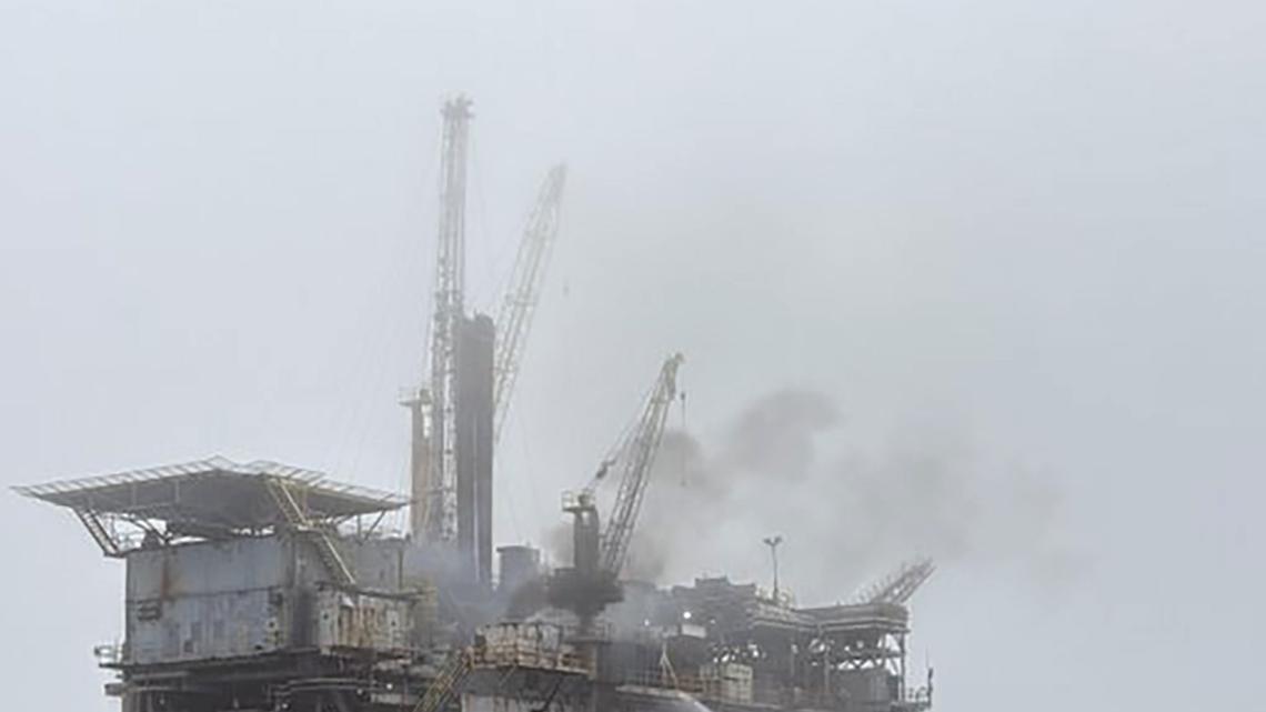 Oil rig off Southern California coast catches fire; ‘no immediate threat' to environment, officials say