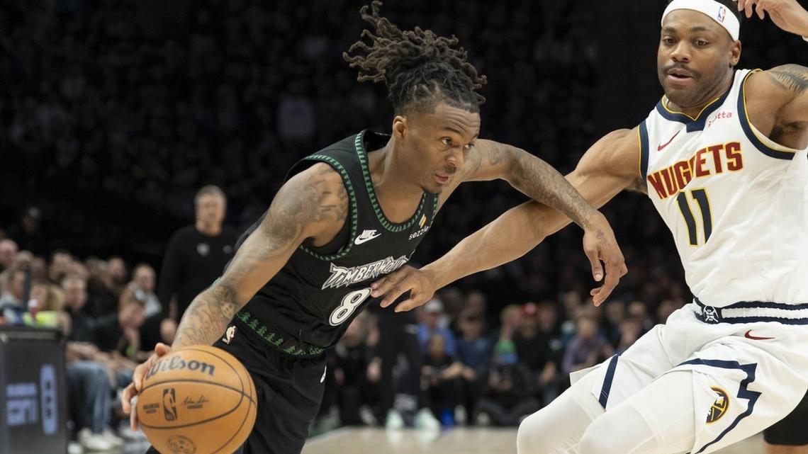 Short-handed Wolves pull away from Nuggets, seal series in Game 6 