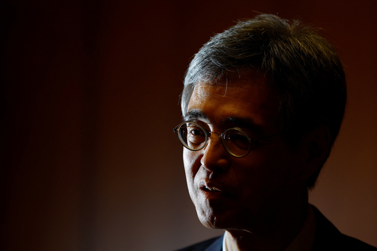 Bank of Japan Deputy Governor Ryozo Himino speaks during an interview with Reuters in Tokyo, Japan, June 28, 2023. REUTERS/Kim Kyung-Hoon