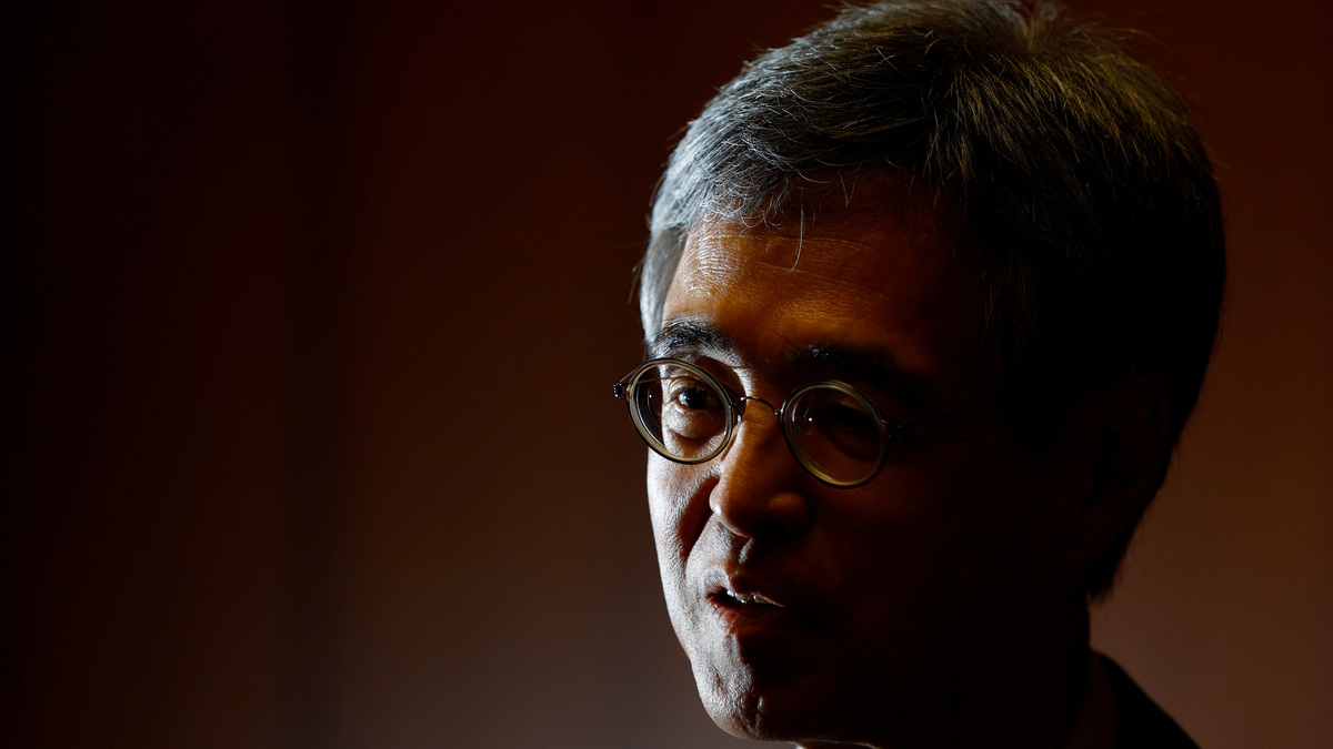 Bank of Japan Deputy Governor Ryozo Himino speaks during an interview with Reuters in Tokyo, Japan, June 28, 2023. REUTERS/Kim Kyung-Hoon
