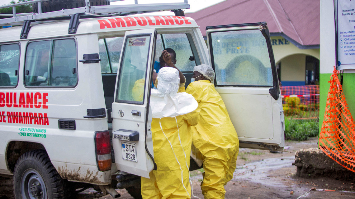 Congo's Ebola outbreak is second-largest on record, latest data shows 