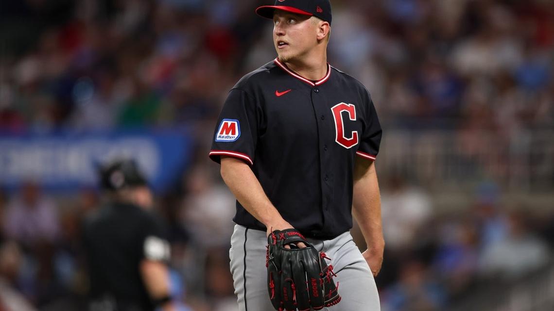 Rookie Parker Messick dominant as Guardians shut out Braves 