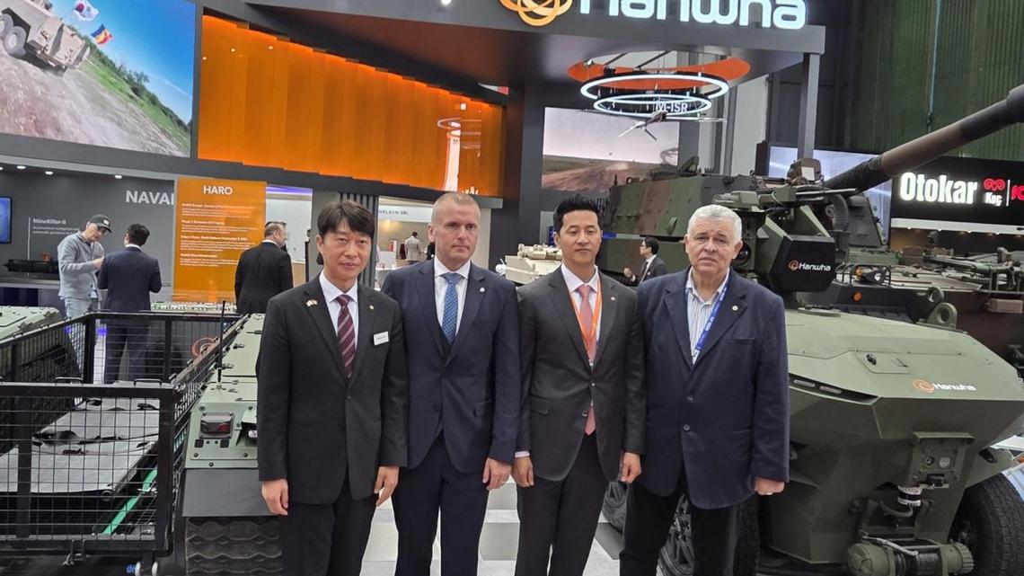 Hanwha Aerospace teams with Milrem Robotics 