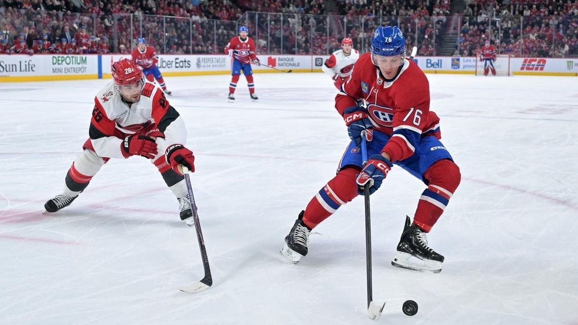 Canadiens rally from early deficit to down Hurricanes