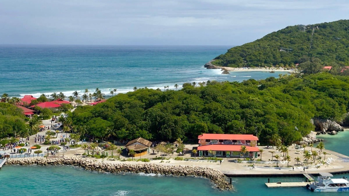  Labadee is a lush, 260-acre private beachfront destination. 