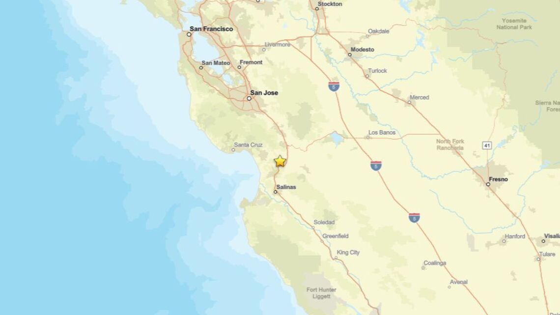 Sept. 17: Earthquake measuring 2.6 rattles region close to Aromas, CA 