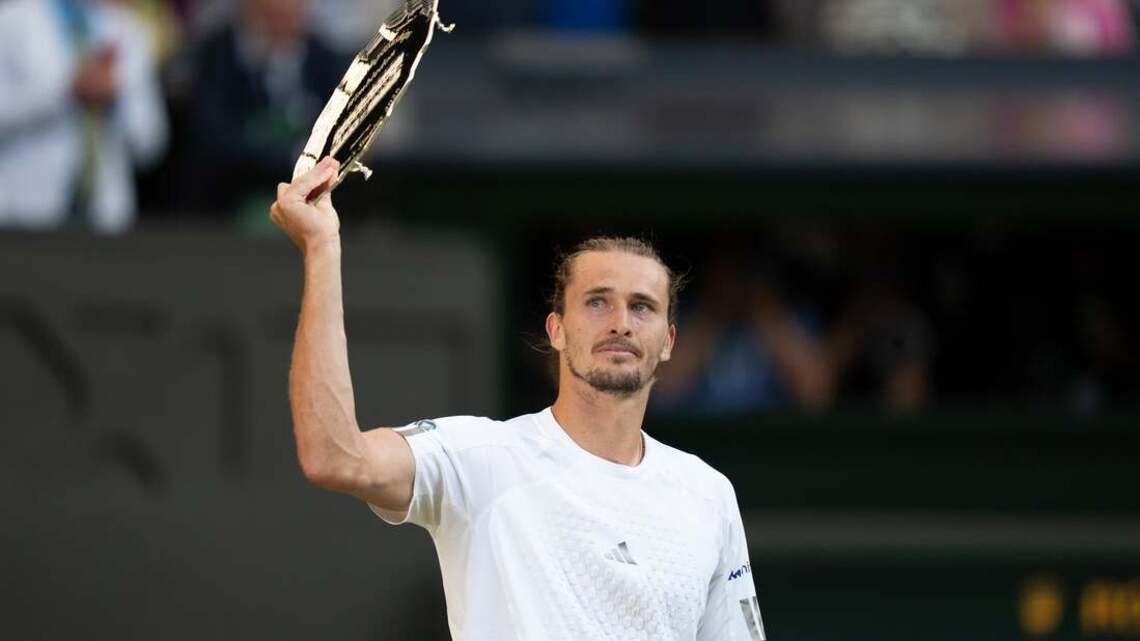 Alexander Zverev now No. 2, ahead of injured Carlos Alcaraz