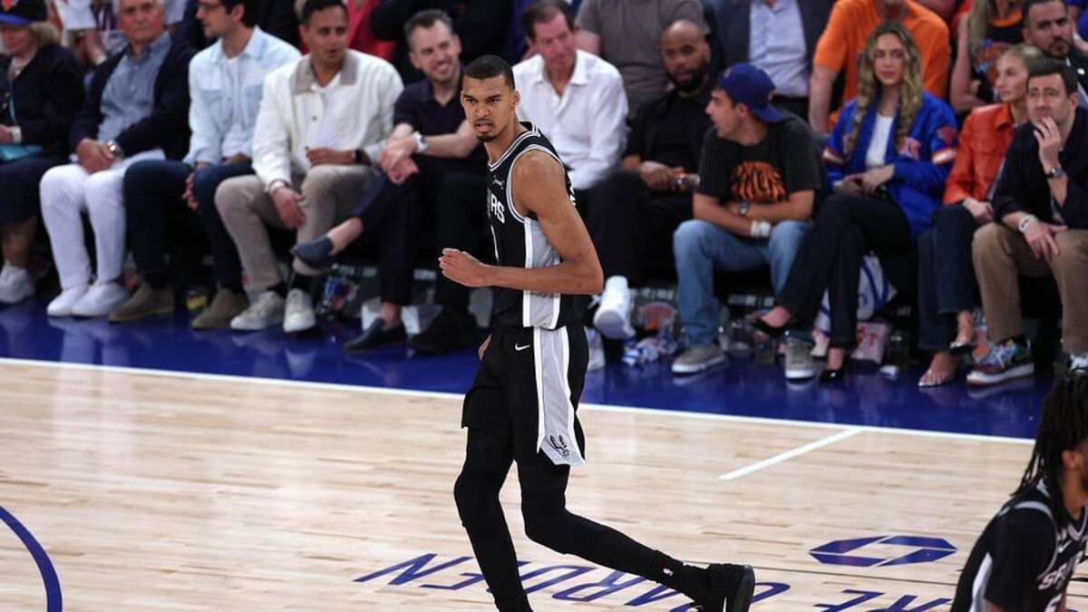  Victor Wembanyama played his best game of the NBA Finals so far in Game 3. | Vincent Carchietta-Imagn Images 
