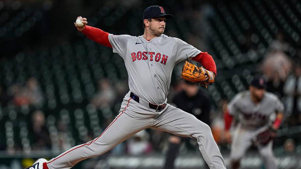  Boston Red Sox pitcher Garrett Whitlock (22) throws against Detroit Tigers during the ninth inning at Comerica Park in Detroit on Monday, May 4, 2026. | Junfu Han / USA TODAY NETWORK via Imagn Images 