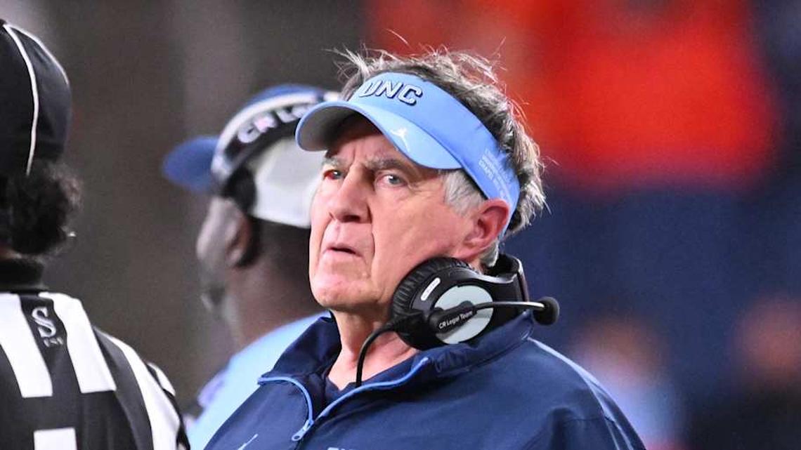  Bill Belichick had a rough first collegiate season coaching North Carolina, and failed to produce a 2026 NFL draft pick. | Mark Konezny-Imagn Images 