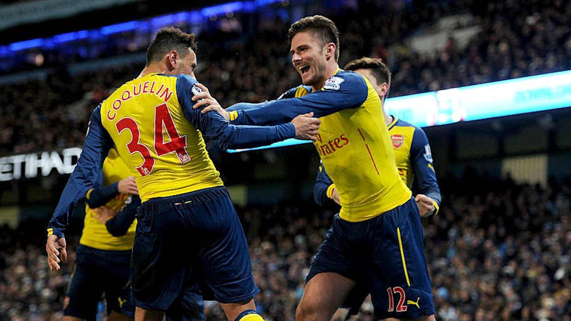  Arsenal haven't won at the Etihad Stadium since 2015. | Stuart MacFarlane/Arsenal FC/Getty Images 