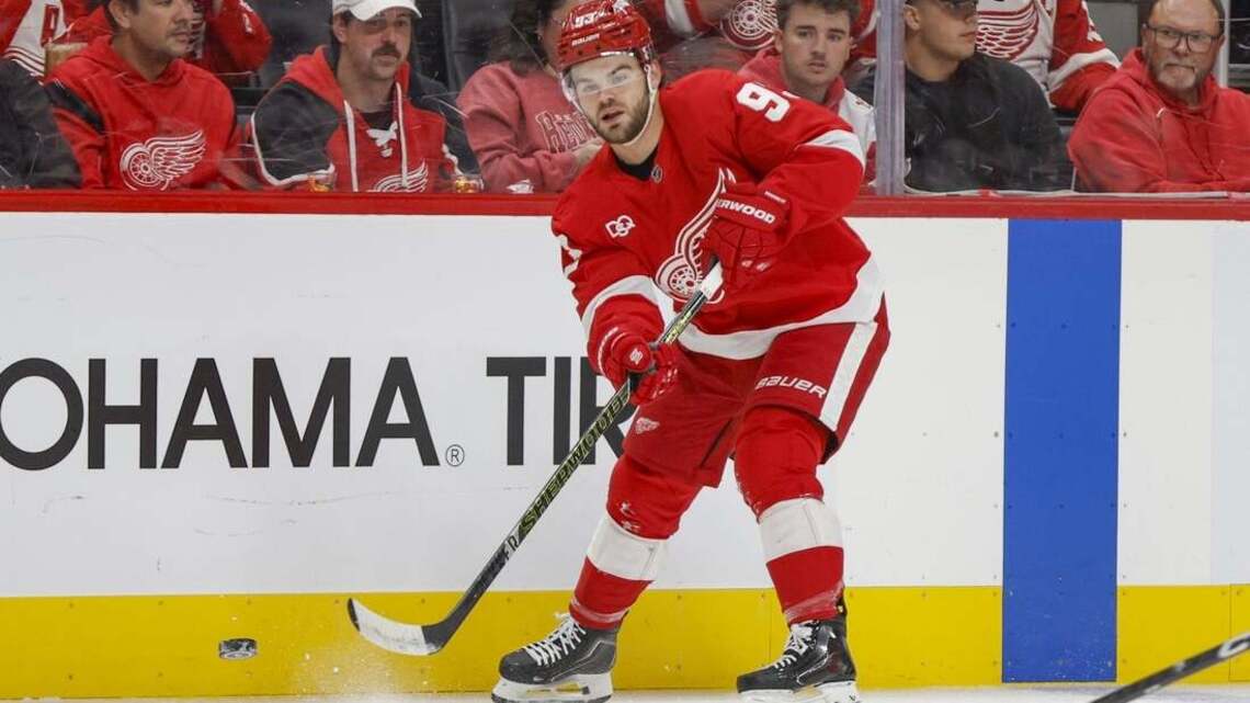 Dylan Larkin makes productive return, leads Red Wings past Senators