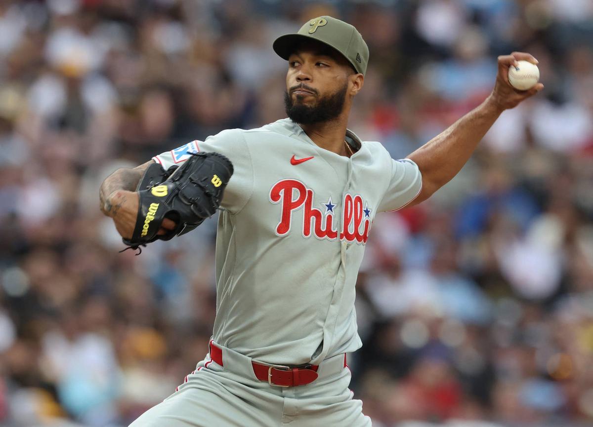  Cristopher Sanchez continues outperforming modest Stuff+ through elite pitch execution. Charles LeClaire-Imagn Images