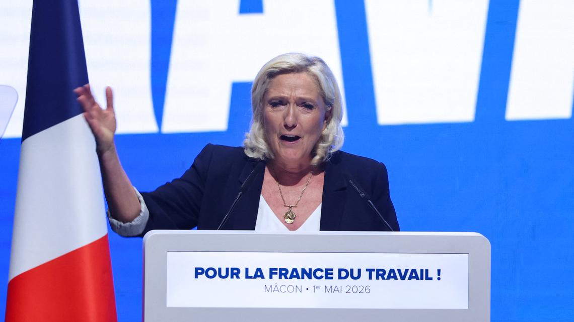 Le Pen says France should quit NATO command structure