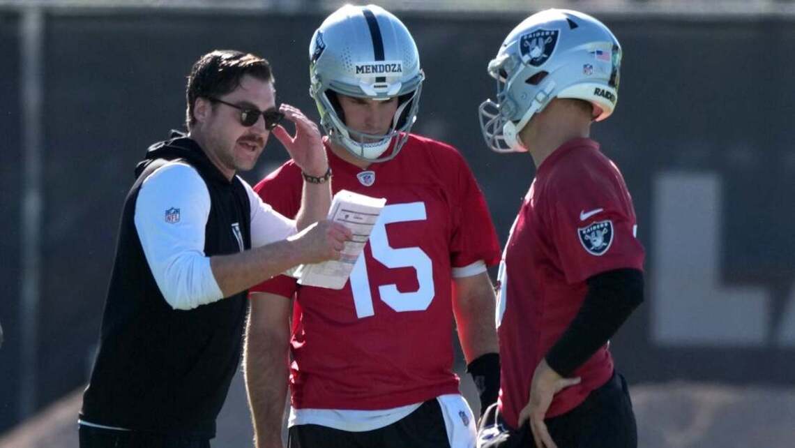 Raiders not quite ready to name starting quarterback 