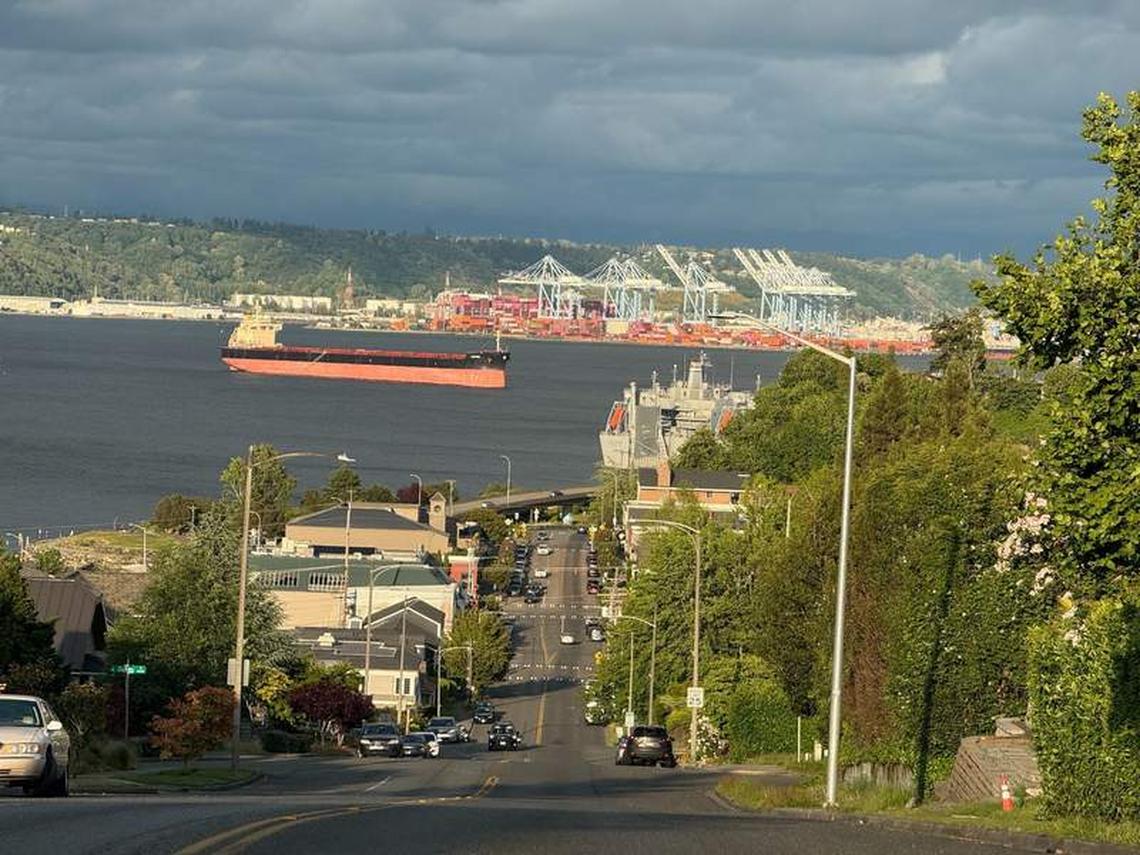  Old Town Tacoma and the Port of Tacoma. Photo credit: Peggy Cleveland 