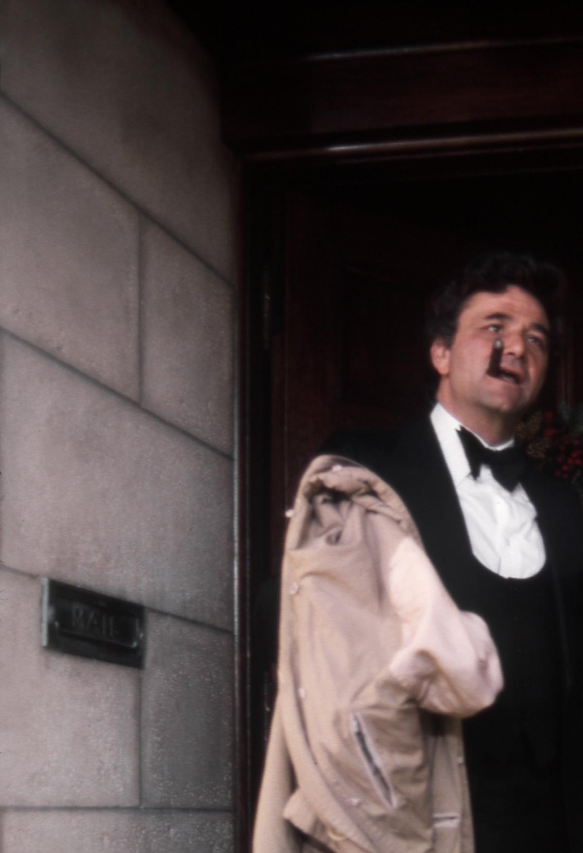 Peter Falk and his daughter Catherine on the set of his TV show “Columbo” (1975)Michael Ochs Archives / Stringer