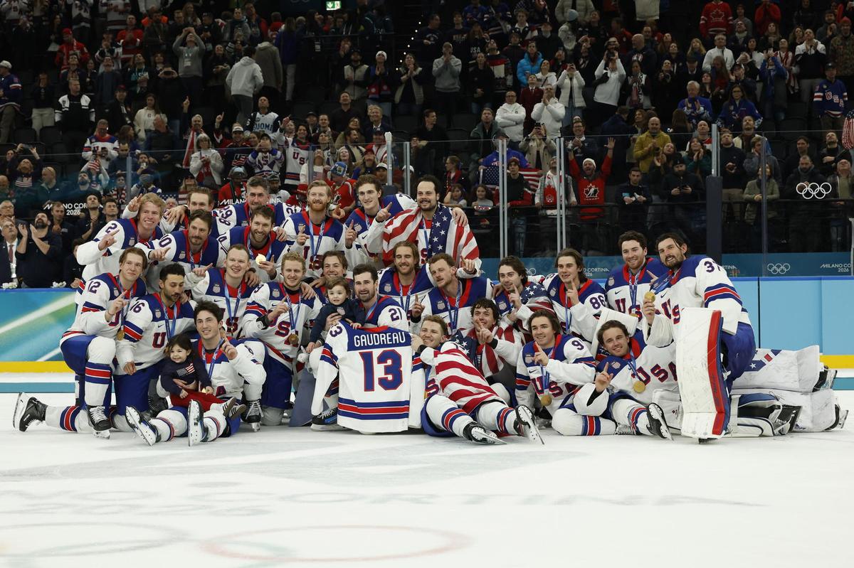  Team USA's Love For Johnny Gaudreau Brings Tears To His High School Family 
