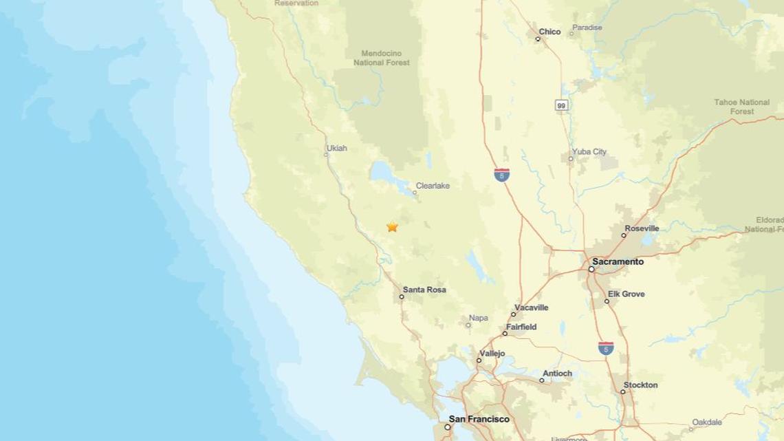 Earthquake of magnitude 2.1 registered near The Geysers, CA on May 2 