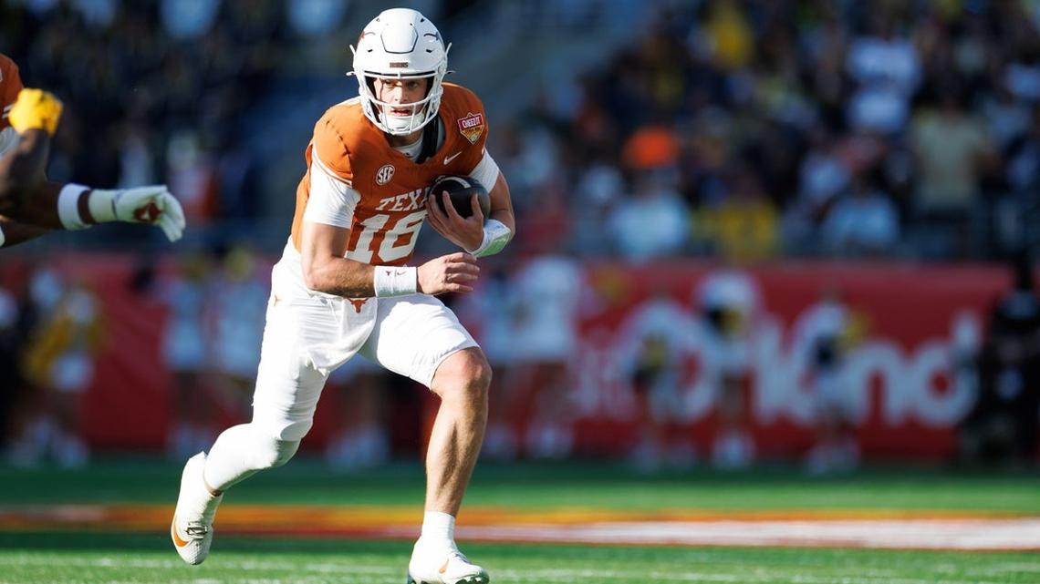 Texas QB Arch Manning '100 percent' after foot surgery 