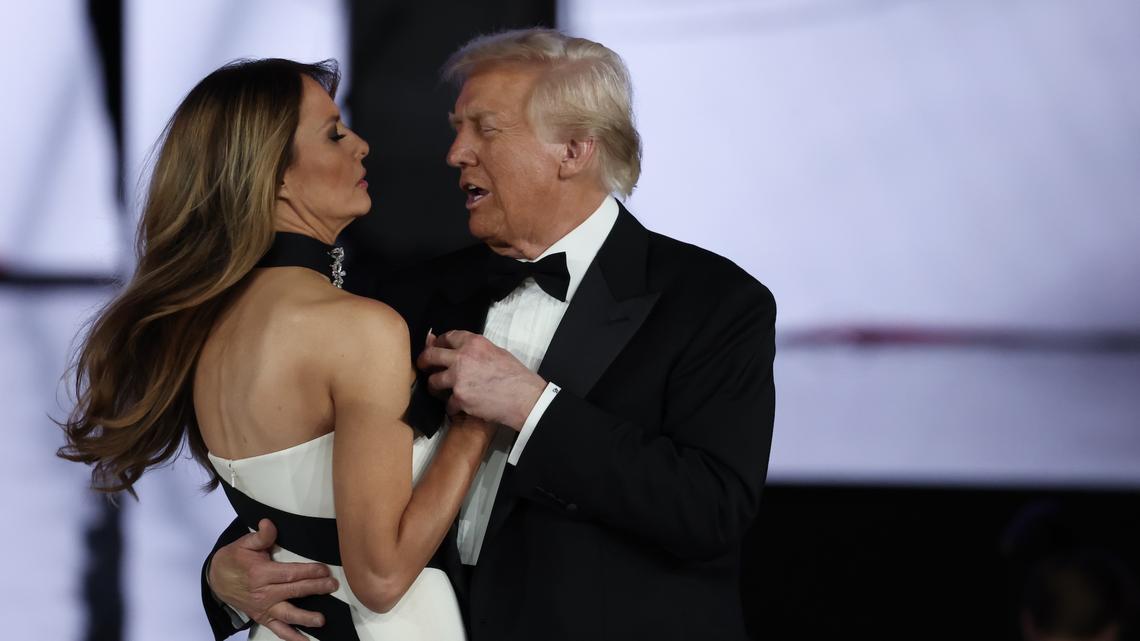 President Donald Trump Says Wife Melania 'Hates' His Notorious Dance Moves 