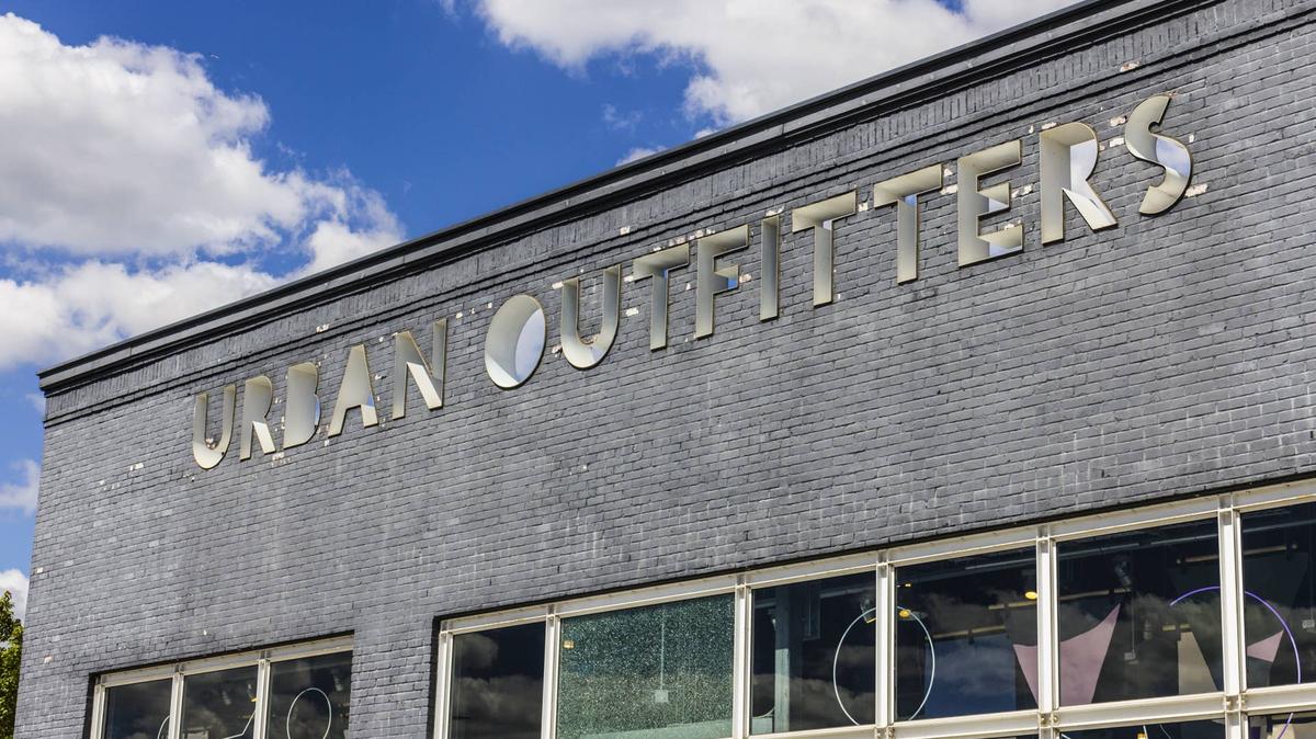 Urban Outfitters store front.