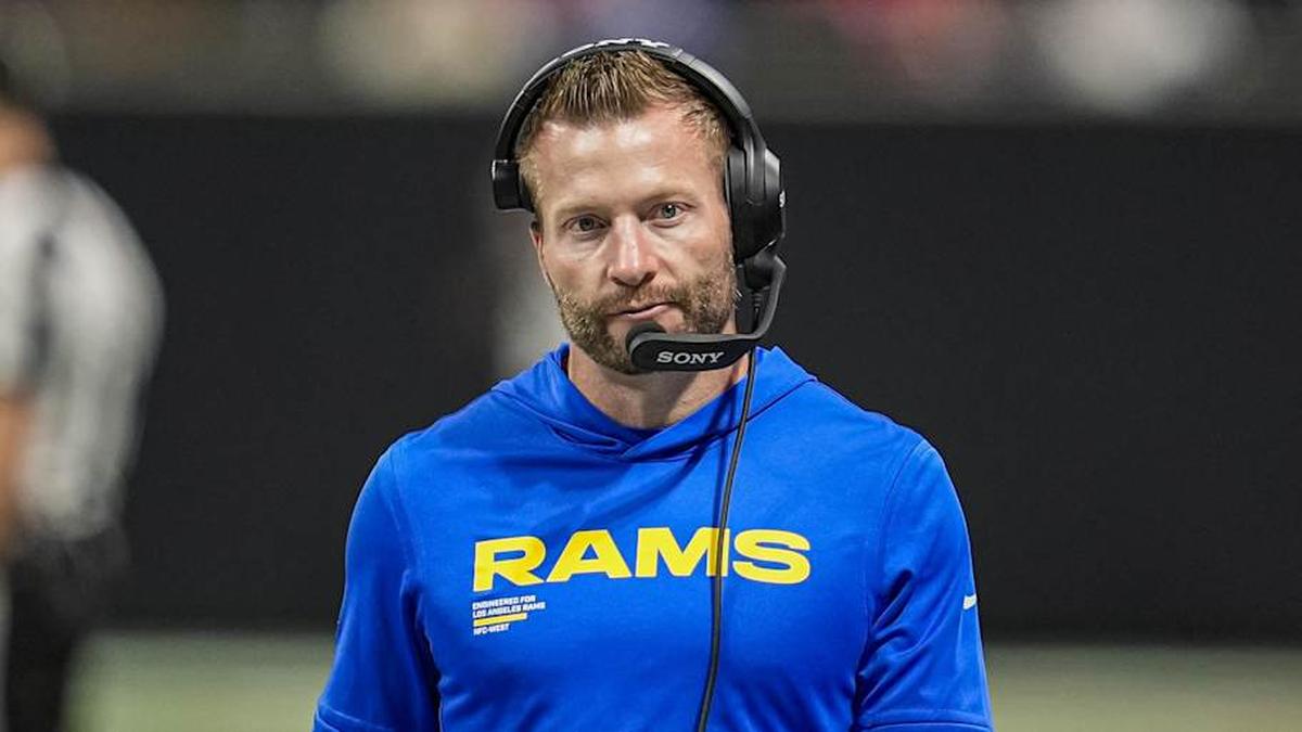  Sean McVay and the Rams have a challenging 2026 schedule. | Dale Zanine-Imagn Images 