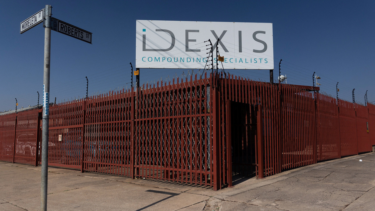 The exterior of the iDexis building, the pharmacy group whose compounded weight-loss medicines are being recalled by South African health regulators, in Pretoria, South Africa, July 14, 2026. REUTERS/Alet Pretorius