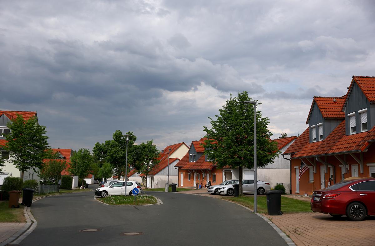 A general view of the Netzaberg housing area where personnel of the U.S. military and their families have their homes near Grafenwoehr military training area, around 20 kilometres north of Vilseck, in Netzaberg, Germany, May 5, 2026. REUTERS/Lisi Niesner