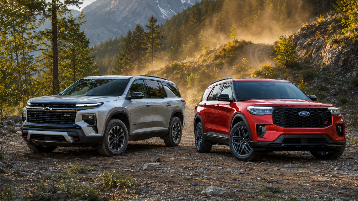 2026 Ford Explorer Tremor vs 2026 Chevrolet Traverse Z71: Which Is More Capable Off-Road? 