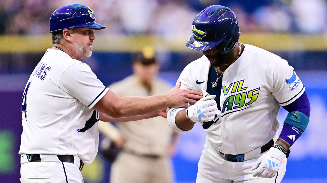 Rays add to day of victories, top Padres thanks to wild 4th inning