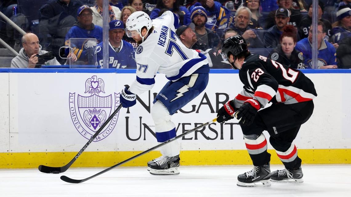 Sabres shock Lightning as teams combine for NHL season-high 15 goals  