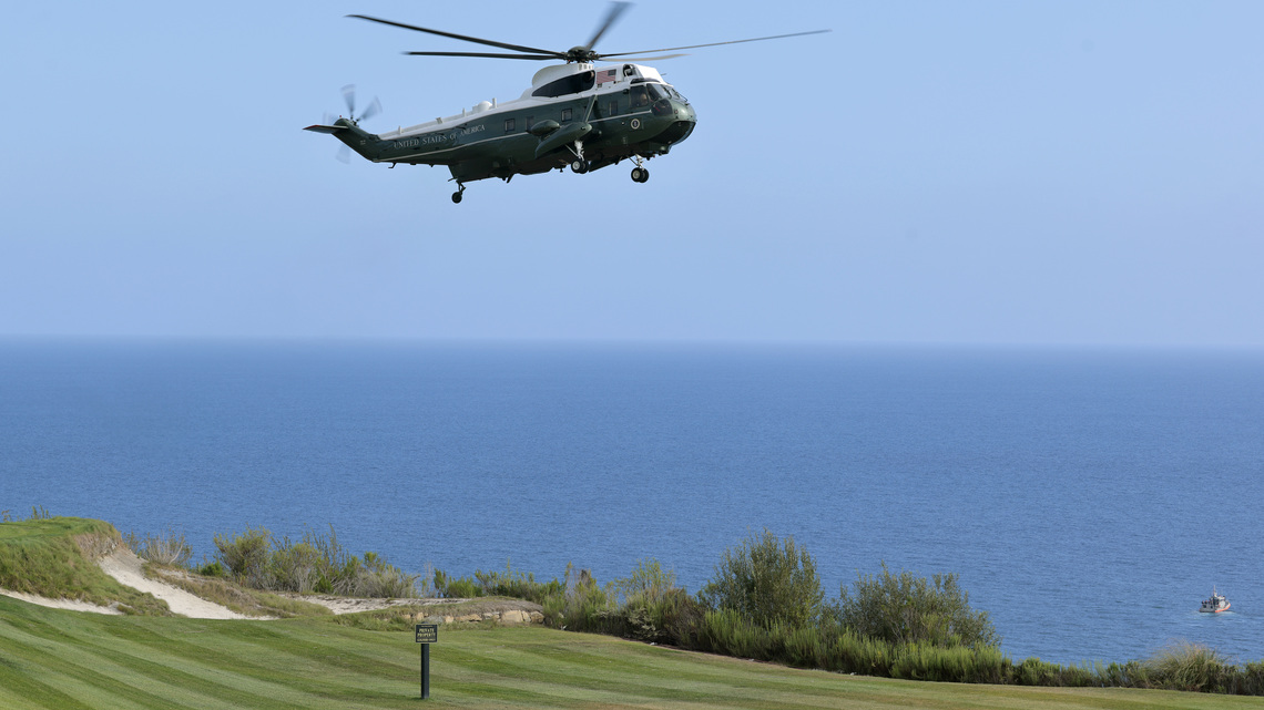 Mystery surrounds ex-Marine's possible motives, movements at Trump golf course 