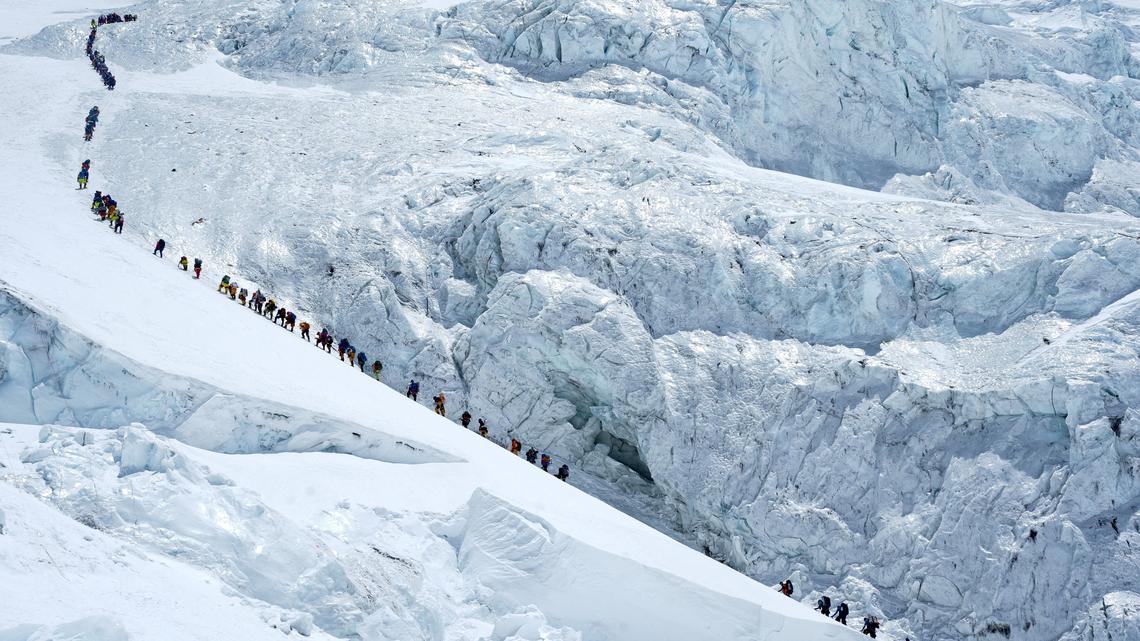 Record 274 climbers scale Mount Everest in a single day from Nepali side 