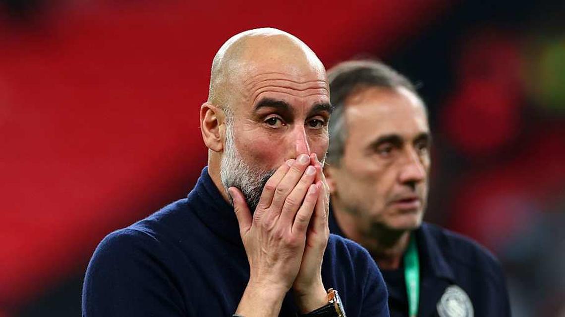  Pep Guardiola took charge of City in 2016. | Chris Brunskill/Fantasista/Getty Images 