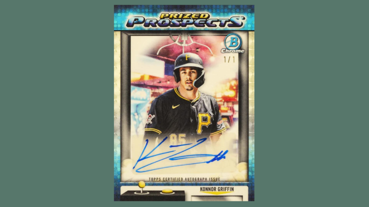  One-of-one gold parallel exemplifies extreme rarity driving secondary-market competition among specialists. Topps