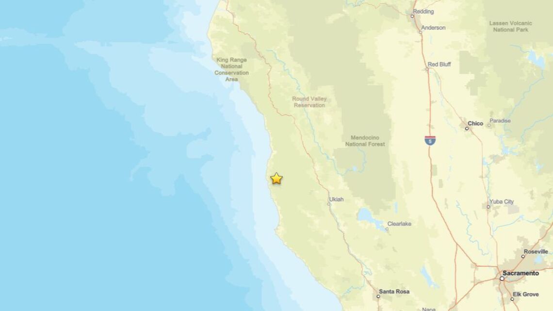 Update: Oct. 15 - 2.3 magnitude earthquake recorded close to Mendocino, CA 