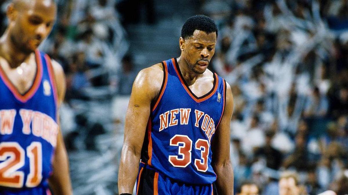  Patrick Ewing is one of the greatest Knicks of all time, but could never deliver a title to New York. | RVR Photos-Imagn Images 