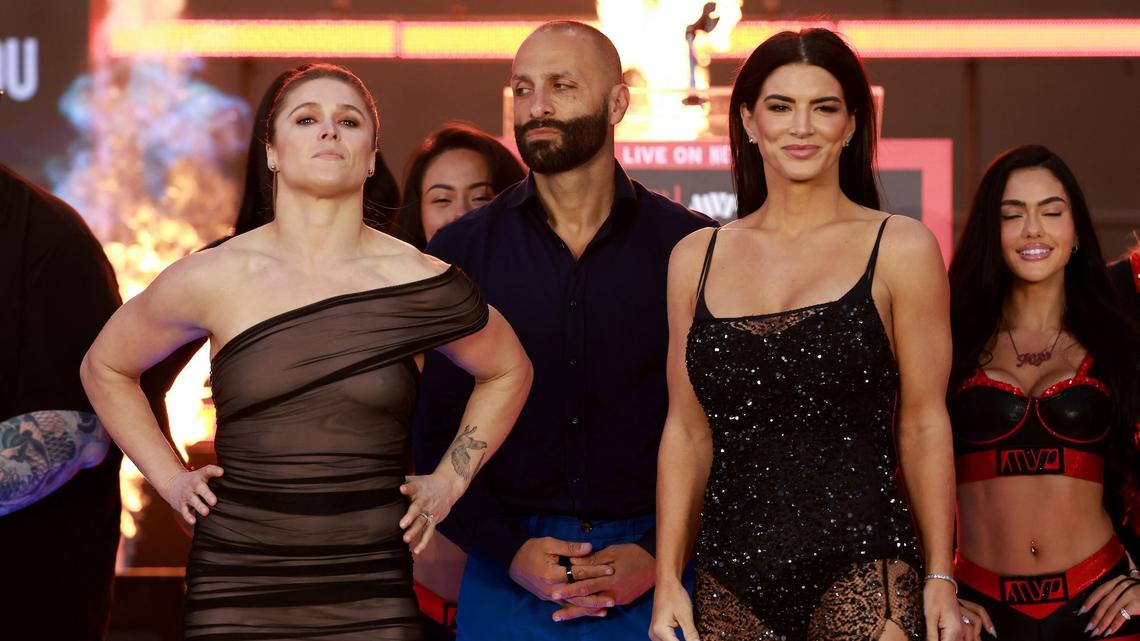 Ronda Rousey Beats Gina Carano in 17 Seconds in Netflix Comeback Fight 