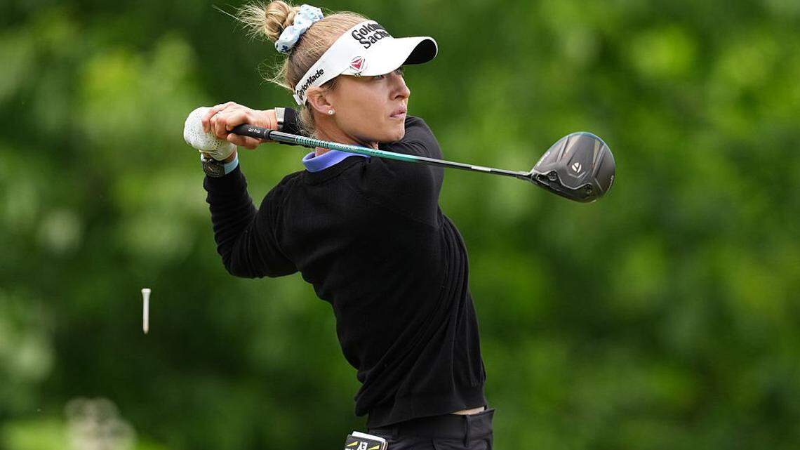 Three share lead at LPGA’s Queen City, with world No. 1 and 2 lurking