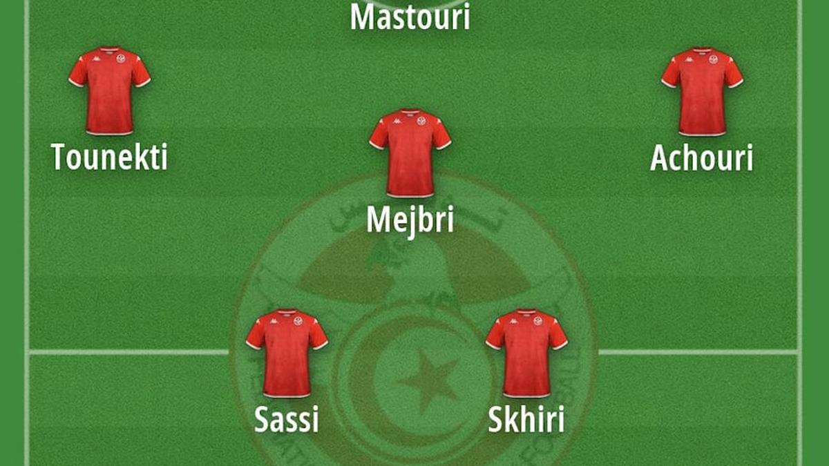  Tunisia's shape will be flexible given it expects to be on the back foot. | FootballUser 