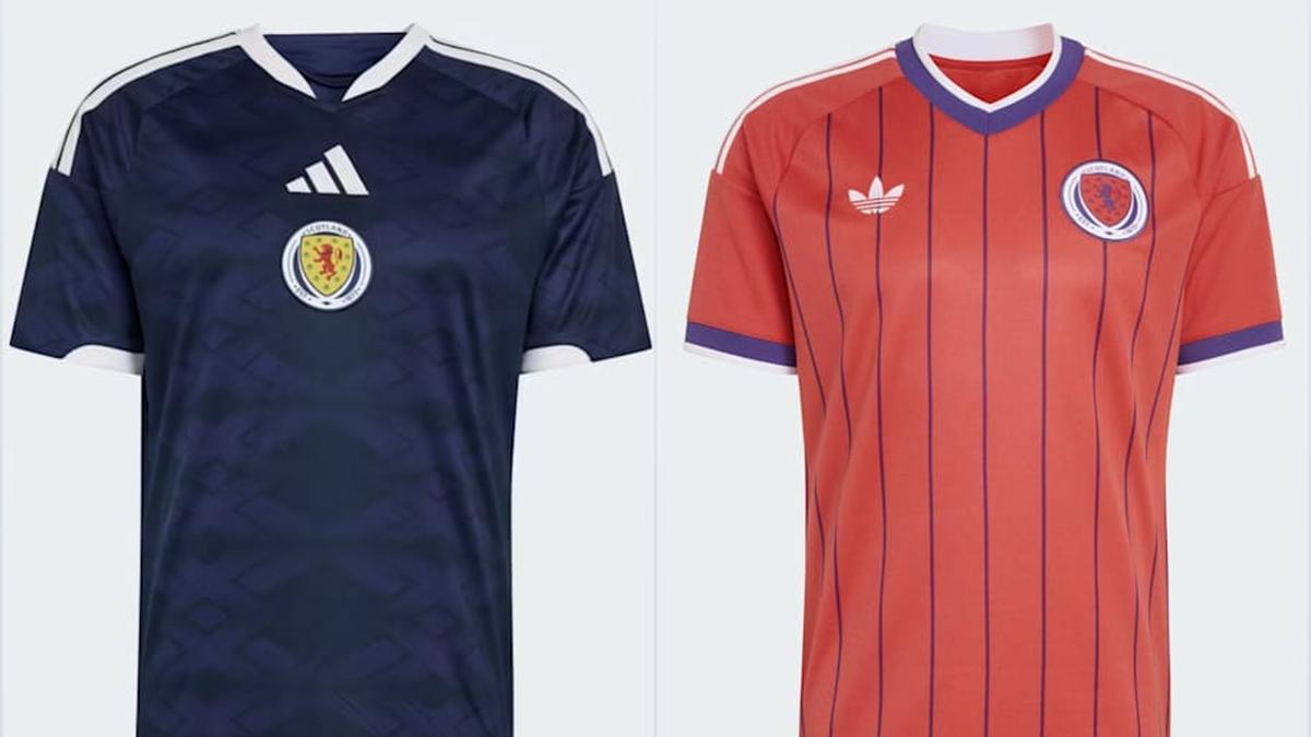  Scotland's jerseys have a distinct retro feel about them. | Adidas 