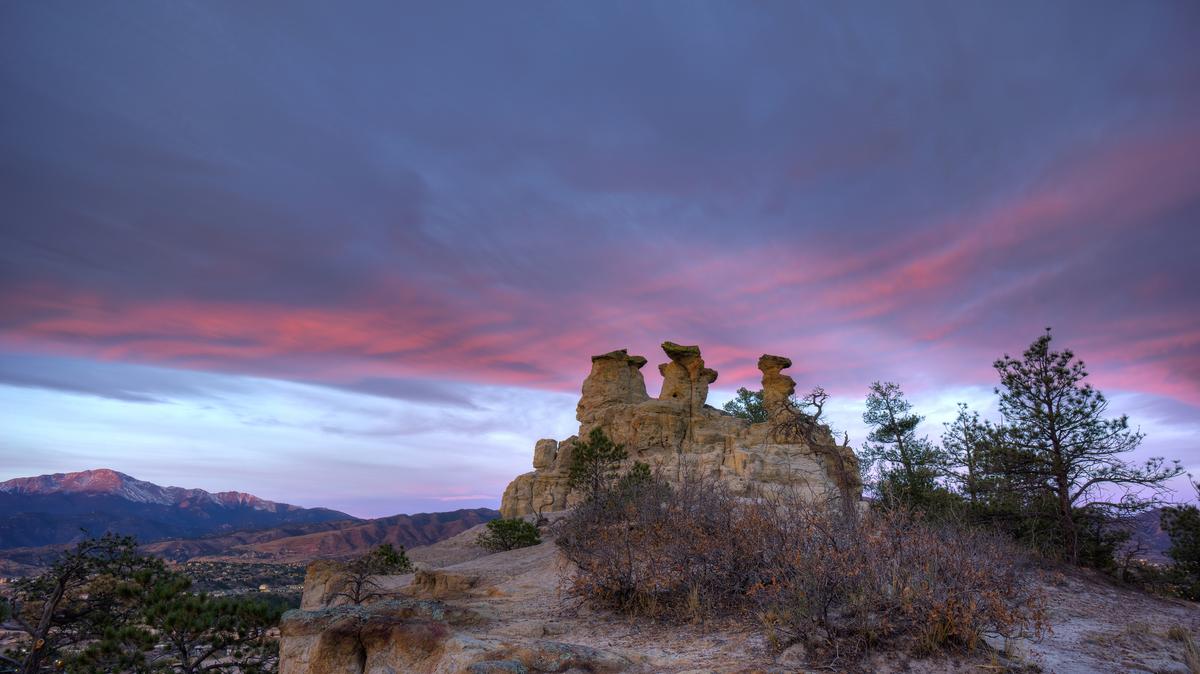 Pulpit Rock in Colorado Springs, Colorado. (Samuel Evig/Dreamstime/TNS)