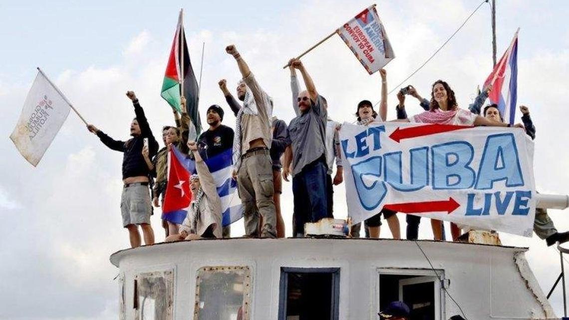 Aid flotilla to Cuba missing in Straits of Yucatan, 9 crew missing 