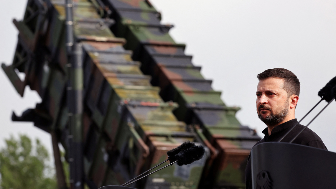 Trump says US has not agreed to Ukraine building Patriot missiles 