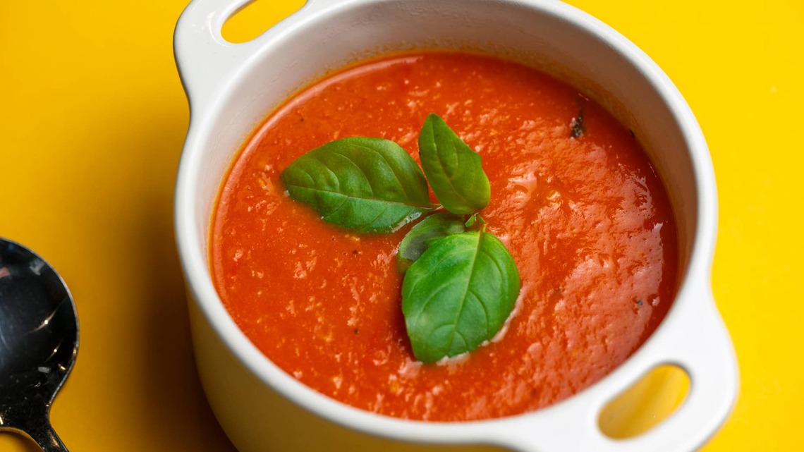 An Italian Chef's Trick for Richer Tomato Soup Starts With Something You'd Normally Throw Away 