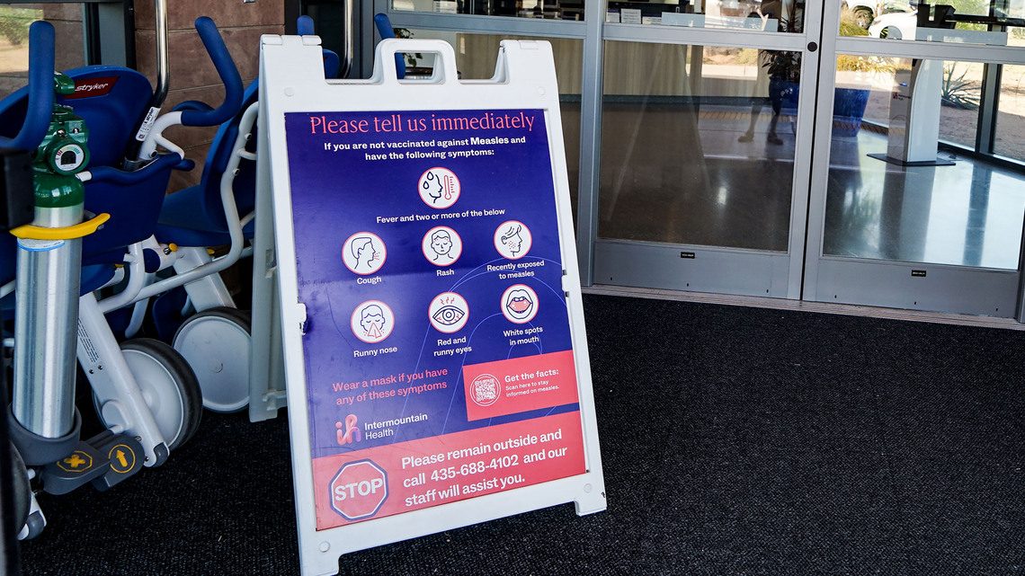 Anguished parents. Doctors in tears. Utah's long measles outbreak takes a toll 